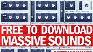 Massive Free sounds by Rotten Mummies - ( dubstep, D'n'B, electro.) Set 001