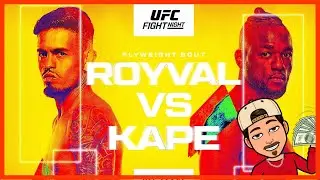 🔴UFC Royval vs Kape Live Fight Companion