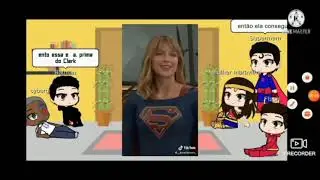 ligar da justiça react a supergirl