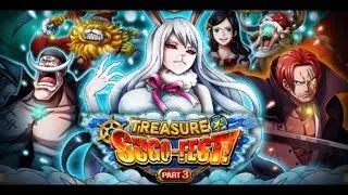 [OPTC] Treasure Map Sugofest Summon | Carrot - Whitebeard V2 - Shanks V2 | One Piece Treasure Cruise