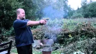 Mauser HSc 9mm Blank Shooting