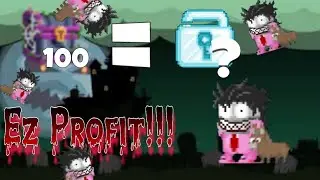 Opening 100 Gift Of Growganoth! Profit !?! (OMG!) | Halloween Growtopia