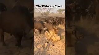 The Ultimate Showdown: Lion Pride vs. Buffalo Herd