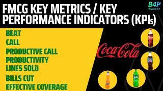 FMCG Key Performance Indicators (KPIs) | Beat, Call, Lines Sold, Bill Cuts, Effective Coverage (ECO)