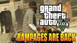 (GTA V) GTA 5: 100% RAMPAGE MODE | HDRAWR