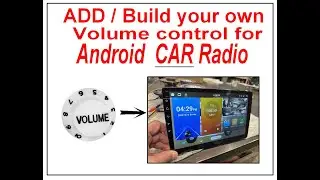 Android volume control knob