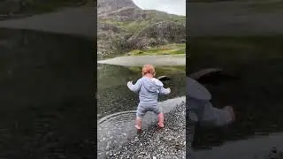 Snowdon Baby #daddy #adventure #cute #funny #outdoors #hiking