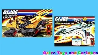 G.I. Joe Real American Hero Raider Cobra Condor Z-25 Hasbro Commercial Retro Toys and Cartoons