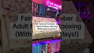 Fairyloot October Adult Fantasy unboxing ✨Alchemy of Secrets - with overlays!