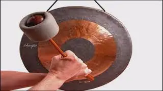 INDIAN SACRED GHADIYAL | sound POOJA BELL |  pure brass Gong bell big | for puja  home temple school