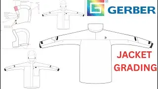 jacket pattern Grading