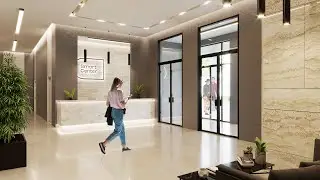Дизайн интерьера МФК Smart Гранитная 3D &mdash; Interior Design Smart Center 3D View