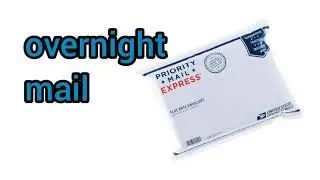 How to Pronounce Overnight mail in American English