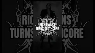 RICK OWENS TURNS DEATHCORE #rickowens #deathcore #darkart #logoredesign #darkaesthetic #gothic #art