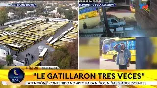 GRAND BOURG I Paro de colectivos por la agresión a un chofer