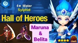 [Summoners War] SW Hall of Heroes Water Sylphid B1O with Maruna Belita