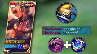 MY GUSION VS HAYABUSA PRO! WHO IS THE BEST ASSASSIN? GUSION GAMEPLAY - MLBB