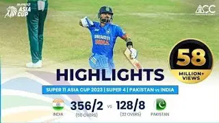 Super11 Asia Cup 2023 | Super 4 | Pakistan vs India | Full Match Highlights