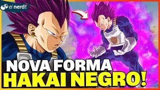 BOMBA! CONFIRMADA NOVA TRANSFORMA&Ccedil;&Atilde;O DO VEGETA, SSJ HAKAI NEGRO!