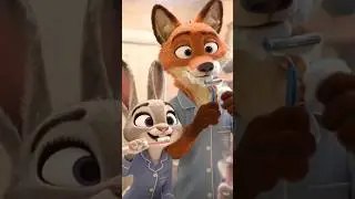 NICK AND JUDY SHARING A QUIET MORNING 🥹 #zootopia2 #zootopia #nickandjudy