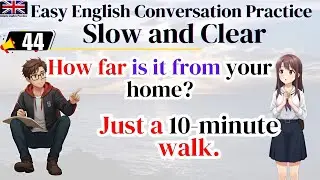 Easy English Conversation Practice For Beginners | Simple English for Adults