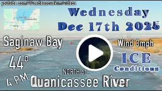 Quanicassee River   Saginaw Bay Shanty on ICE   Wednesday 17th, 2025