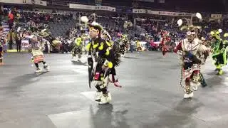 Men&rsquo;s chicken dance song 1 @international peace powwow 2019