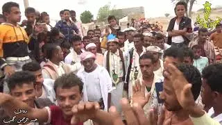 روعة زفاف العريس عبدالرحمن محجب للكوشة وسط فرحة الأهل والأصدقاء غناء الفنان عبدالحافظ السعيدي بمحوى