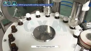 CX-ZG 100ml syrup bottle capping machine丨screw capping machine for syrup