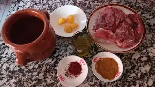 طنجية مغربية باللحم  🐄 