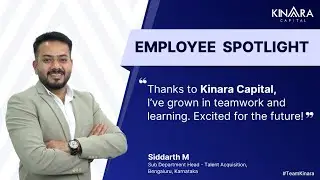 Building a Dream Team | Siddarth&rsquo;s Journey at Kinara Capital