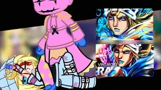 Steel Ball Run React Rap do Jhonny Joestar(Vinsmoke,D.Y.A)Gacha Club