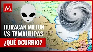 ¿Milagro o alienígenas? Huracán evita playa en Tampico y causa furor