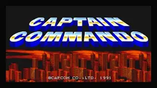 CAPTAIN COMMANDO (Arcade)  *** AT&Eacute; ZERAR *** LONGPLAY *** FULL