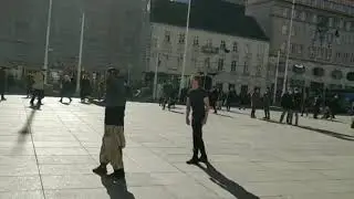 today's street performance  @ Croatia