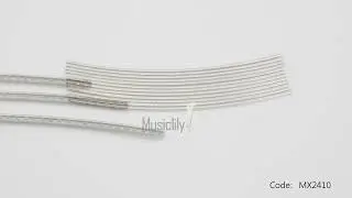 Sintoms E210128 Elite Nickel Silver Extra Hard 2.1mm Fret Wire for Classic Acoustic Guitar 360 show