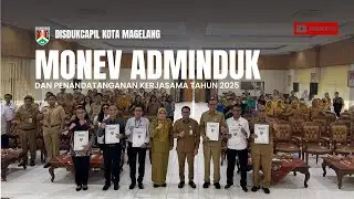 MONEV PELAYANAN ADMINDUK SEMESTER I DAN PENANDATANGANAN PERJANJIAN KERJASAMA (PKS)  TAHUN 2025