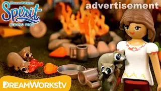 LUCKY & the Wild Raccoons! #AD | SPIRIT RIDING FREE