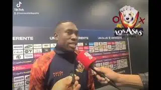Angel Qui&ntilde;&oacute;nez en Los Ases del Deporte post partido ante IDV