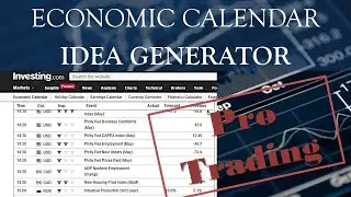 The Economic Calendar Trade Ideas  (GDP, CPI, PMI, NFP) Live Trade Account | What's a trend?
