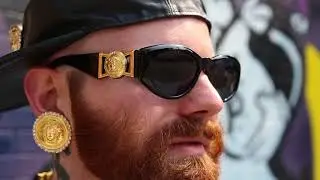 Винтажные солнцезащитные очки Джанни Версаче от Фрэнки Стайлса, модель 424