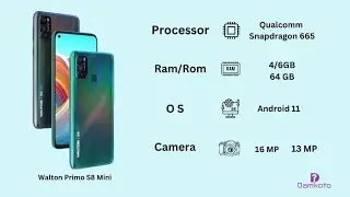 Walton Primo S8 Mini, Specifications, Review, Price.