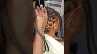 artificial dreadlocks retouch #trending #dreadlocks #art #hairsalons #dreadjourney