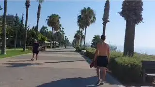Walking Tour // Limassol seaside (Part 2) #walkingtour #limassolseaside