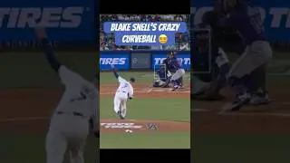 Blake Snell&rsquo;s CRAZY Curveball 😵&zwj;💫