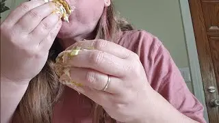 Hand Shoveling a Taco and Nachos into Mouth Casually Under 3 Minutes! Yummy.
