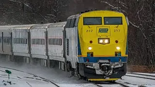End of 2025 to 2026 Railfanning At Berlin, Beacon, and New Haven ft. 217, Hornshows and More
