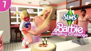New House 🎀 | Sims 3 Barbie Legacy| ep. 7