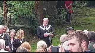 Clitheroe Proclamation of King Charles III.  September 11th 2022