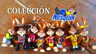 Colección la Vuelta al Mundo del conejo Nesquik  //  #nesquik #coleccion